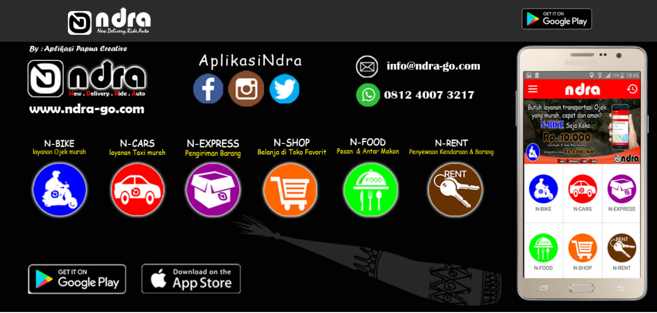 NDRA hadirkan layanan on-demand di Papua / NDRA