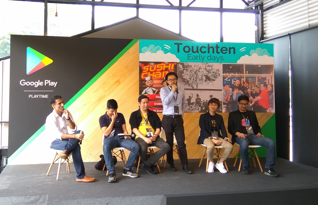Co-Founder & COO Touchten Rokimas Soeharyo saat memaparkan presentasinya / DailySocial