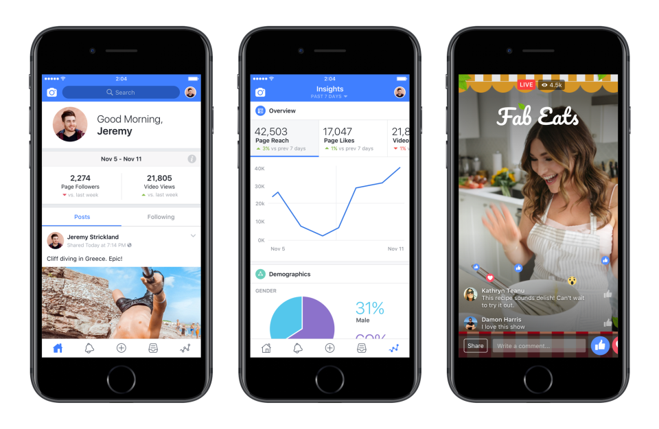 Facebook Luncurkan Aplikasi Baru untuk Para Vlogger
