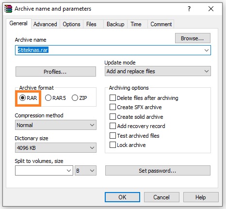 Cara Membuat File Zip Lengkap dengan Password