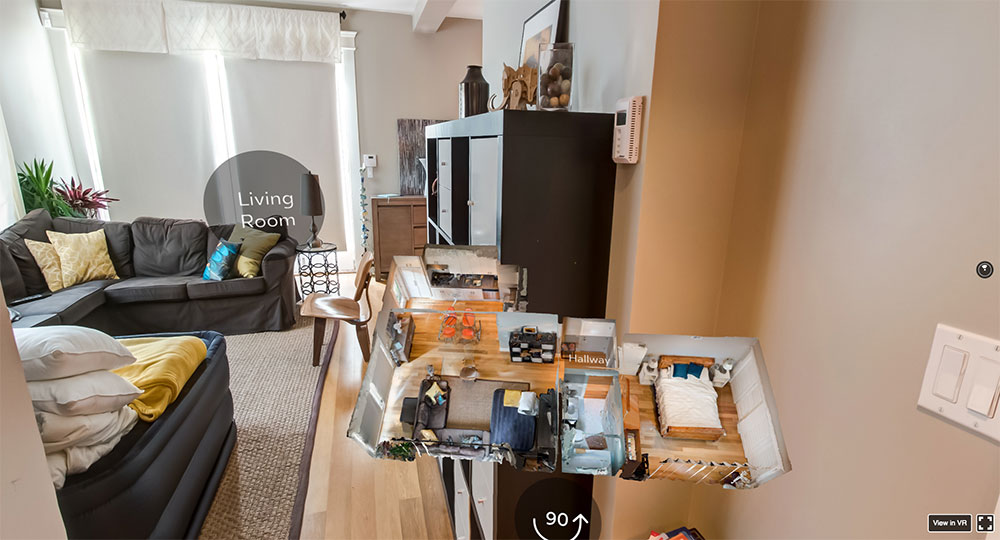 Contoh penerapan VR dan AR dalam aplikasi Airbnb / Airbnb