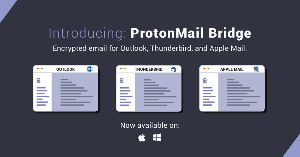 ProtonMail Bridge / ProtonMail