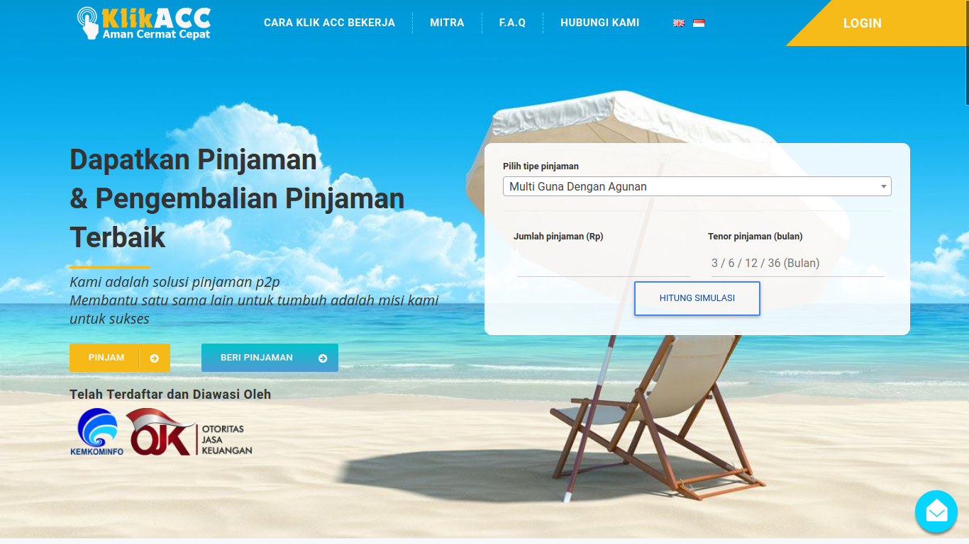 BCA Partners With KlikACC P2P Lending Platform To Distribute SMEs Credit / KlikACC
