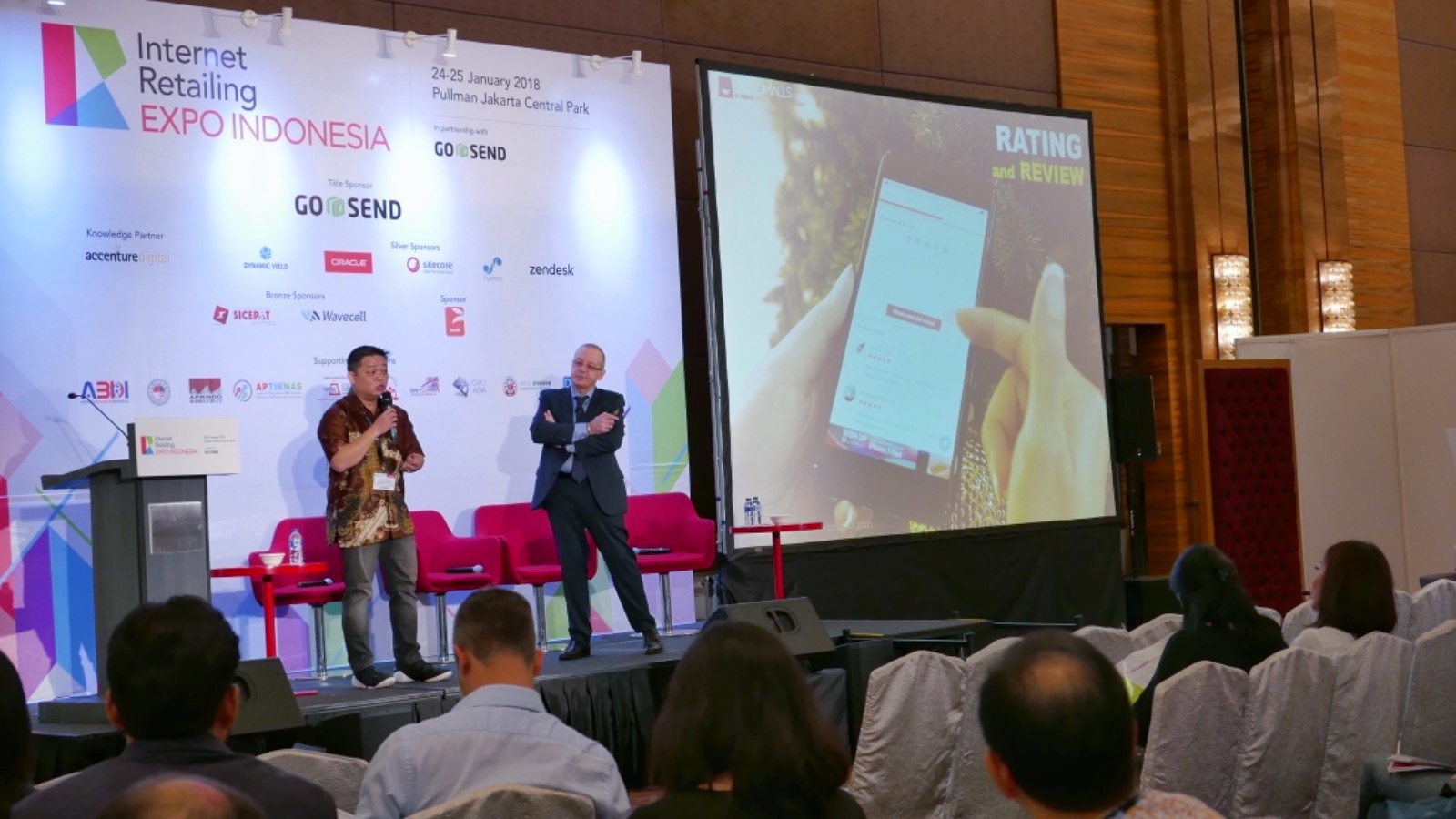 Bruno Zysman, Founder & CEO Dominopos Pte Ltd dalam gelaran IRX 2018 / GoToMalls