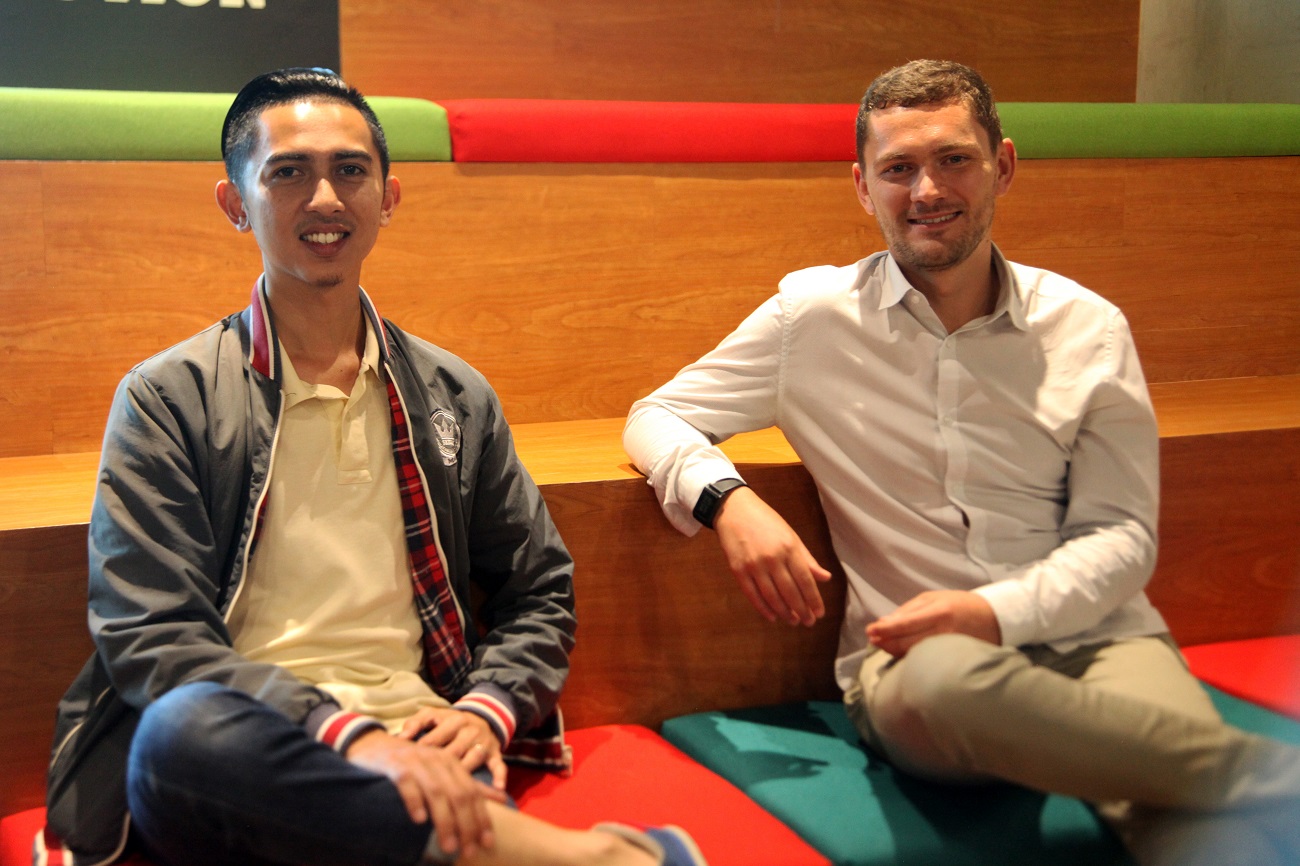 Dua Co-Founder Datanest Manggala Ratulangie dan Thibaud Plaquet / Datanest