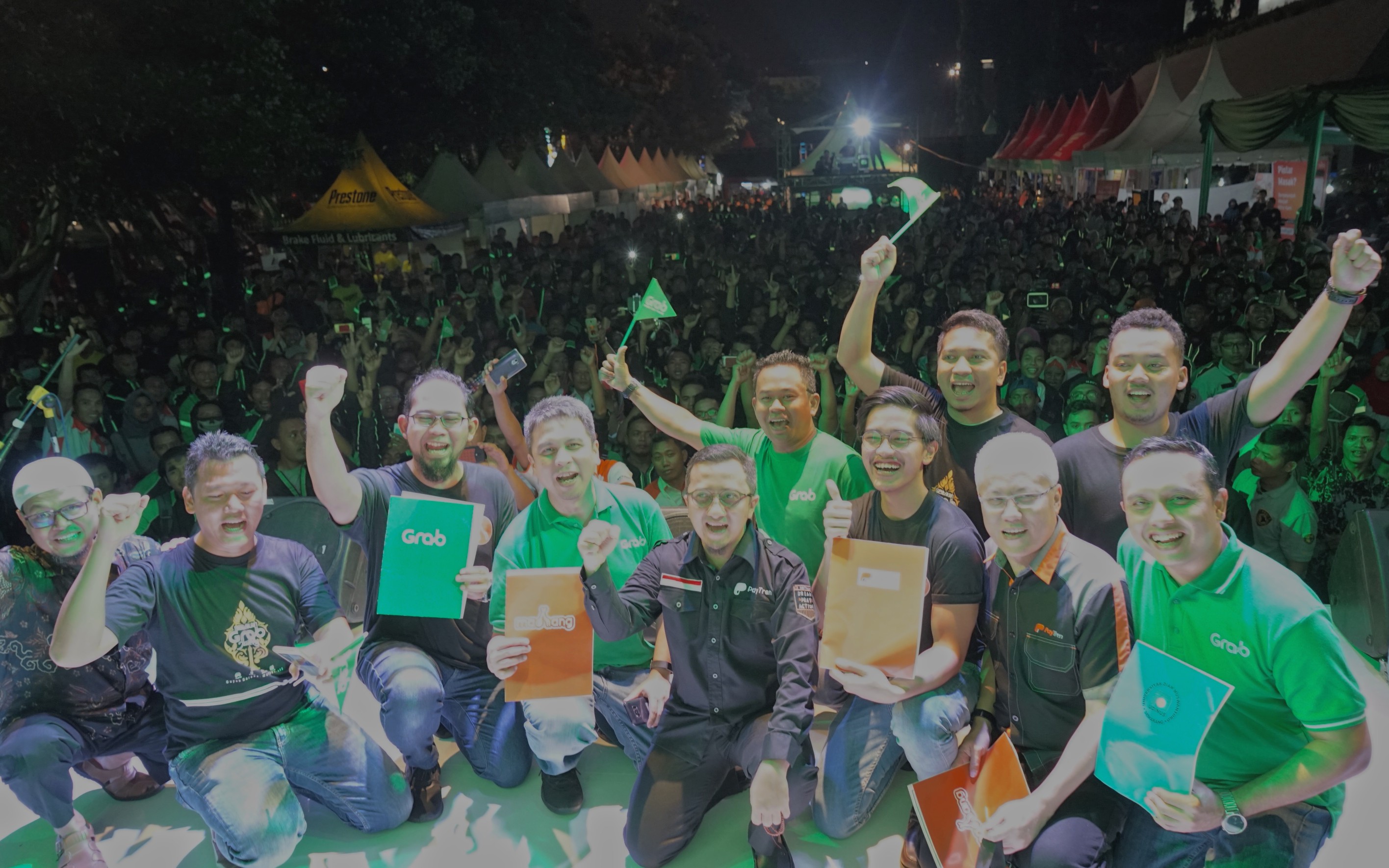 Grab, PayTren and Madhang