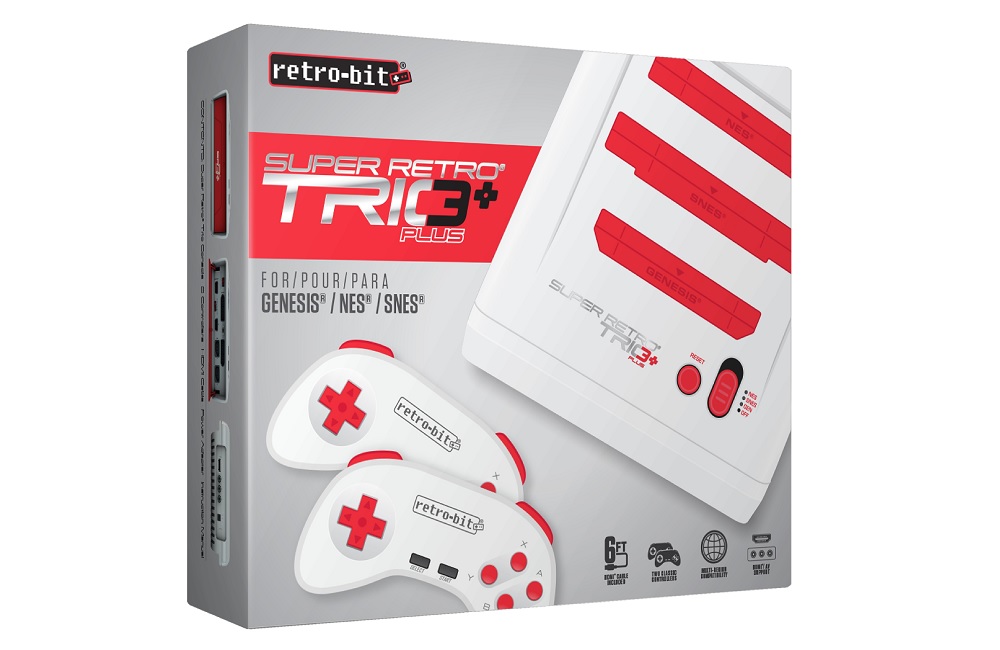 Retro-Bit Super Retro Trio Plus.