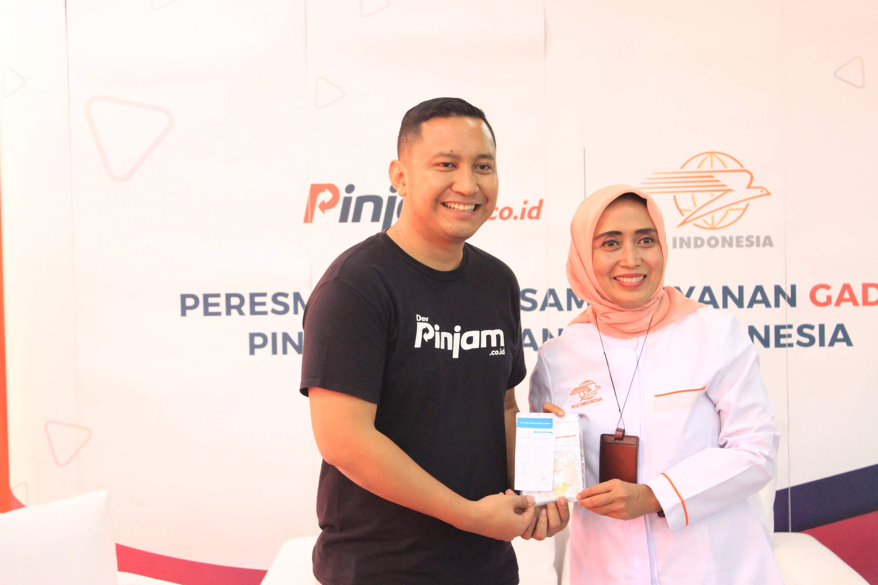 Pinjam.co.id press conference with PT. Pos Indonesia days ago