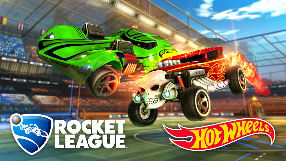 rocket league hot wheels 2020