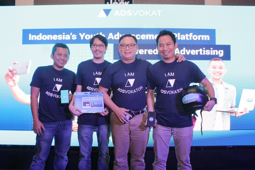 Jajaran C-level Adsvokat saat acara peluncuran / Adsvokat