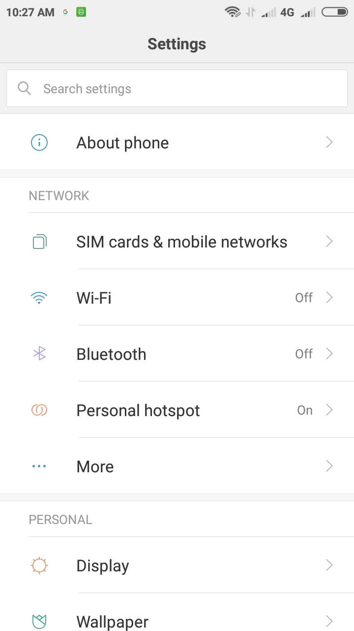 Cara Memblokir dan Membatasi Jumlah Perangkat yang Terhubung ke Hostpot di Xiaomi Redmi 5A