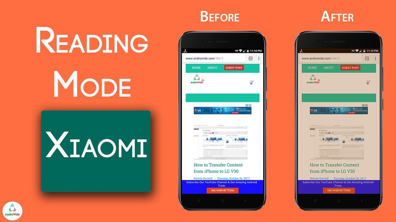 Fitur Reading Mode di Xiaomi for SEO