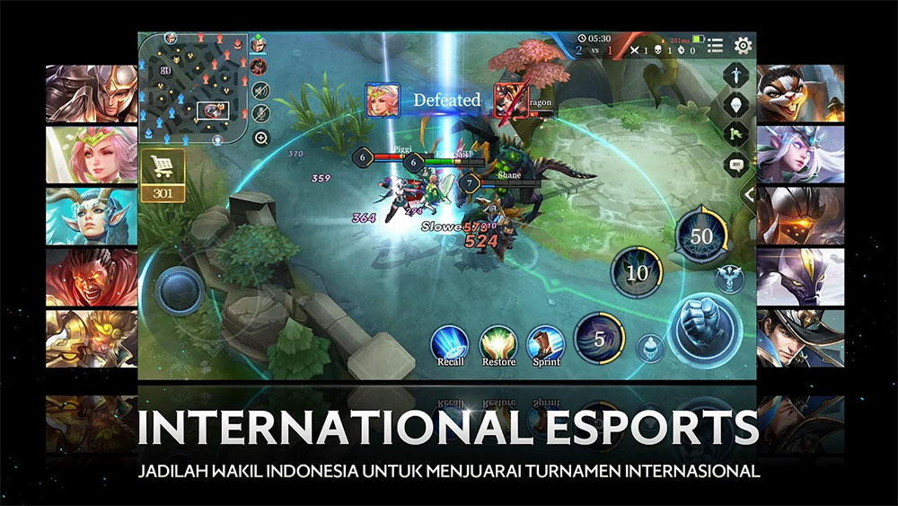 5 Game MOBA Mobile Terbaik yang Paling Menantang dan Sangat Kompetitif