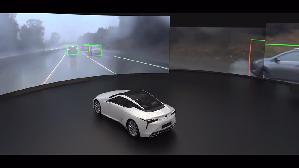 Ilustrasi simulasi virtual dengan sistem Nvidia / Nvidia