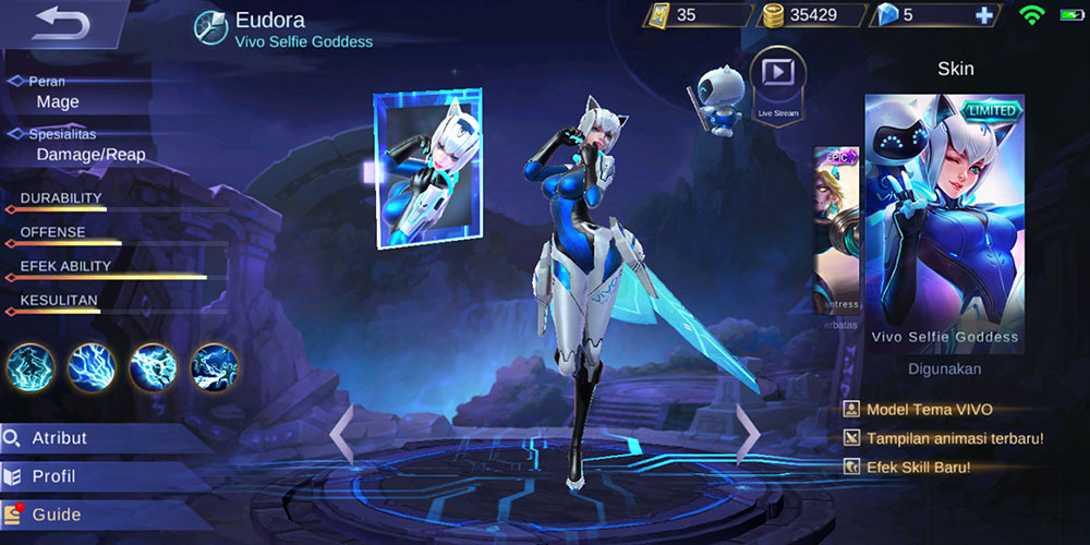 Foto Animasi Hero Mobile Legends