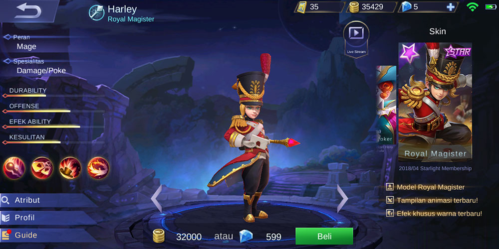 8 Tingkatan Skin Hero  di Mobile  Legends  yang Membuat Para 