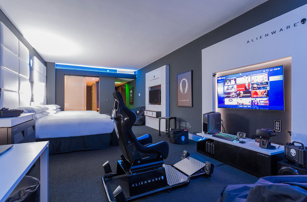Kamar 2425 di Hilton Panama alias "Alienware Room" / Xataka for SEO