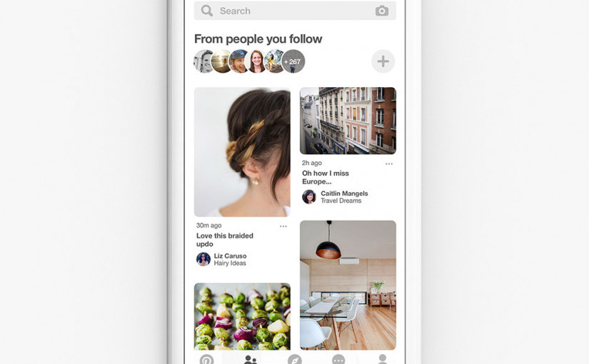 Fitur Baru Pinterest Mudahkan Pengguna Temukan Deretan Pin Terbaru dari Akun yang Mereka Ikuti