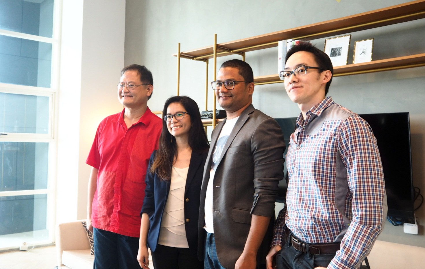 Donald Wihardja (Partner, Convergence Ventures), Susli Lie (Co-founder Dana Cita), Dipo Satria (Co-founder DANAdidik), Benedicto Haryono (Co-Founder Koinworks) / Dana Cita