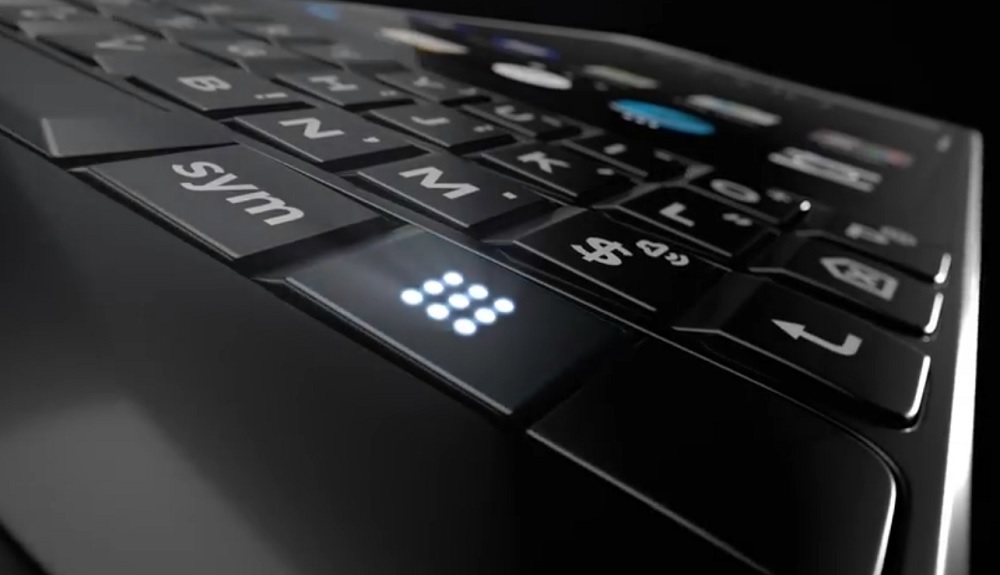 Keyboard Fisik di BlackBerry Key2