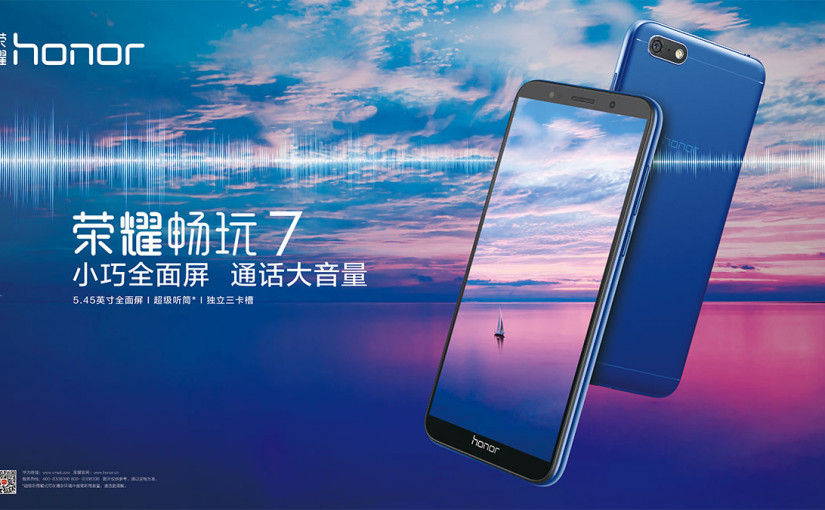 Dibekali Rasio Layar 18:9, Honor Play 7 Dijual Kurang dari $100