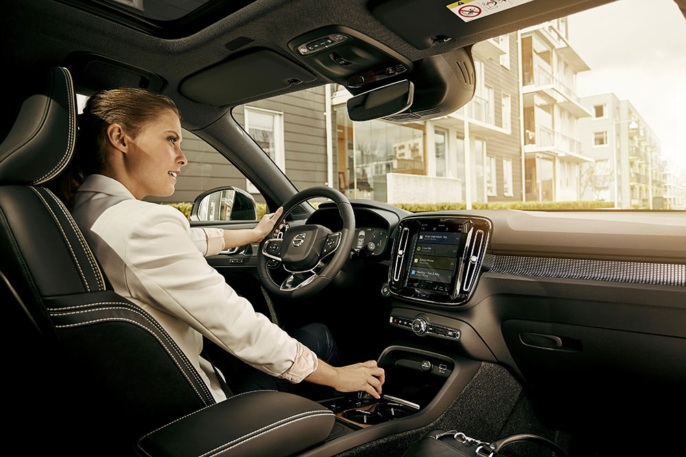Prototipe Android Auto yang terintegrasi ini tersedia di Volvo XC40 / Volvo