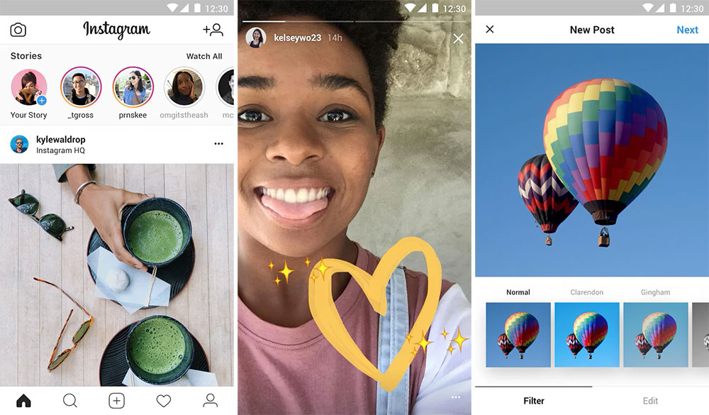 Tampilan aplikasi Instagram Lite / Google Play