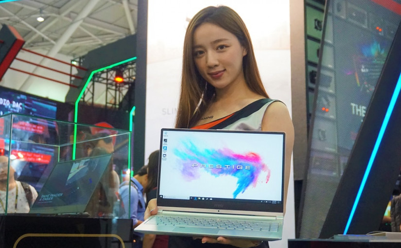 Dua Laptop ‘Slim Bezel’ Baru MSI Menyapa Para Pengunjung Computex 2018