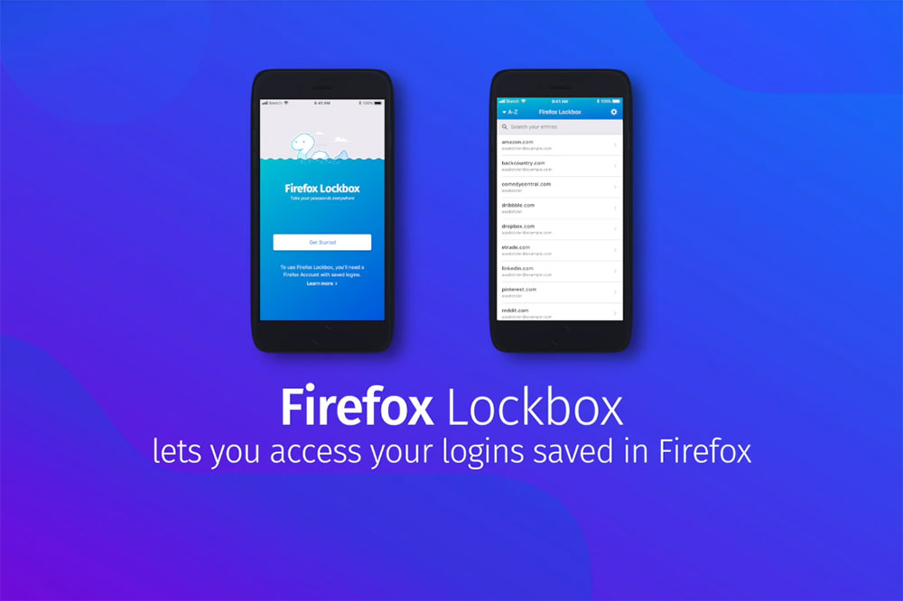 Firefox Lockbox / Mozilla