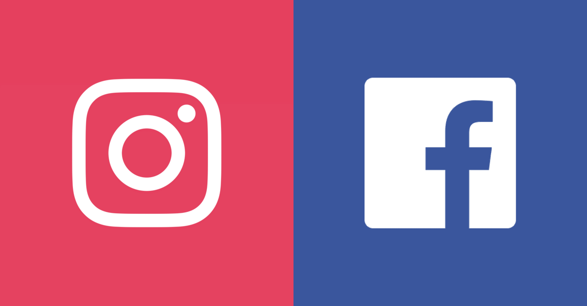 Logo Instagram dan Facebook for SEO