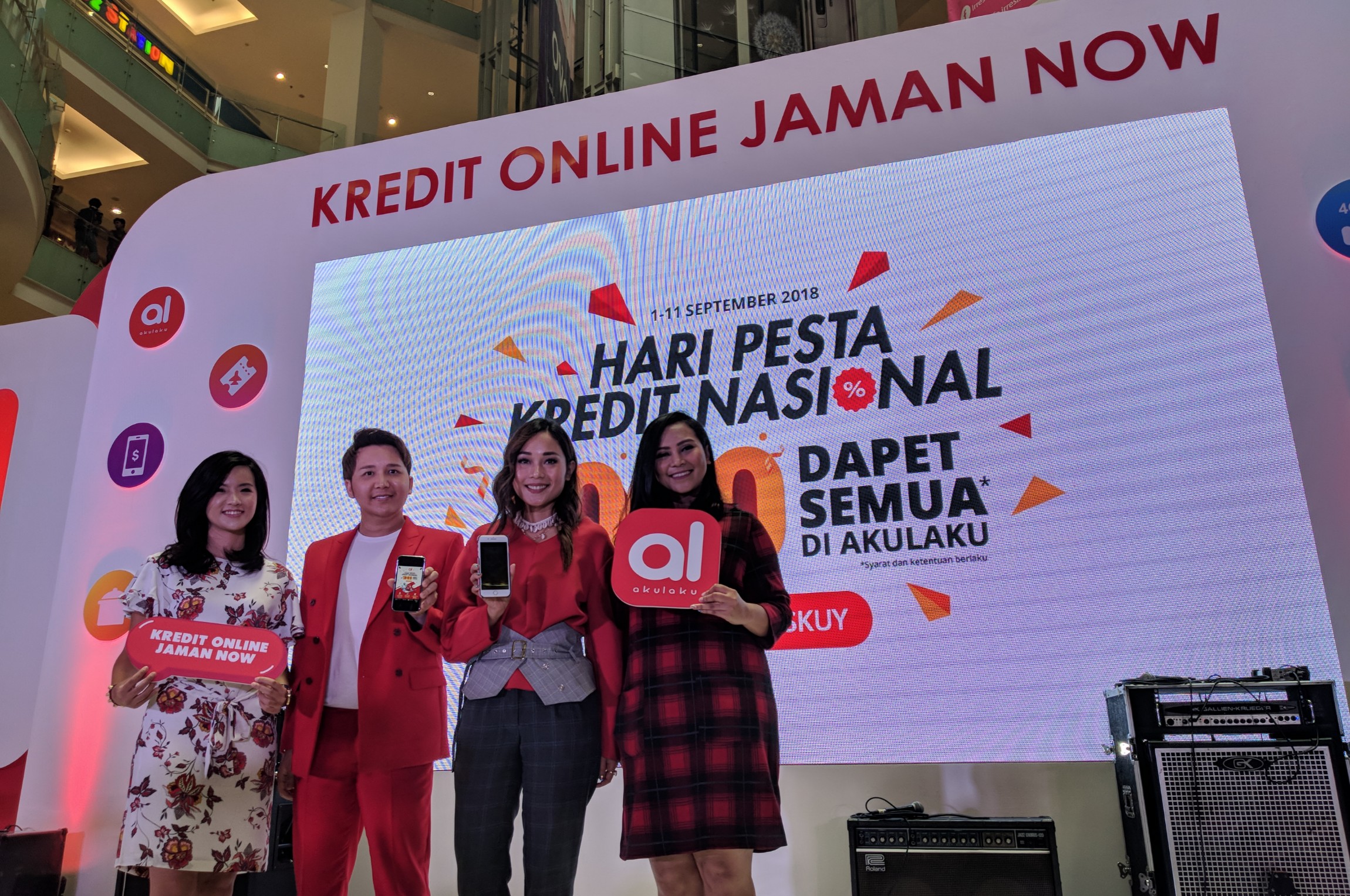 Akulaku campaign in Jakarta. Image: Dailysocial.id