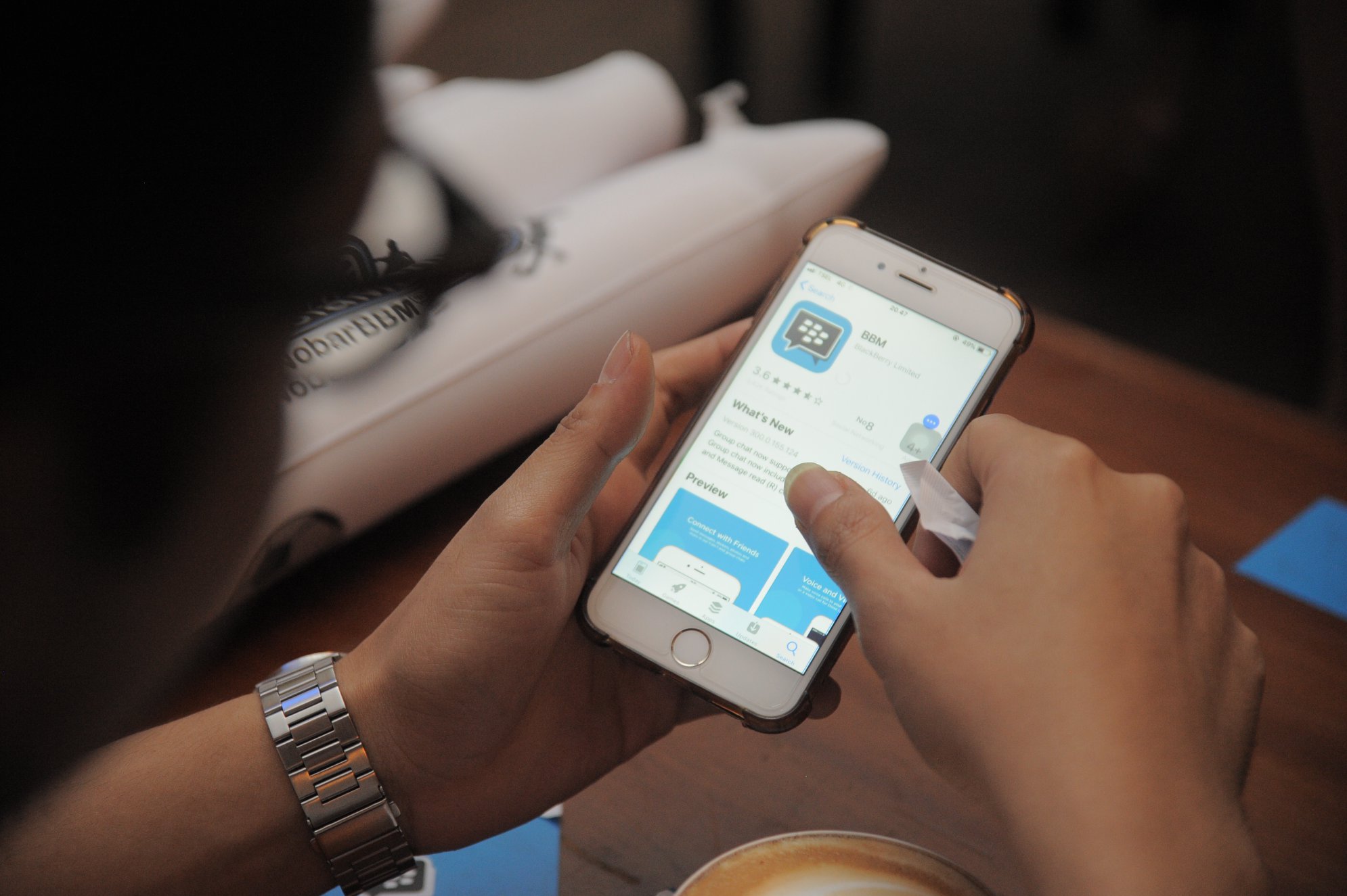 BBM kenalkan sejumlah fitur baru / BBM