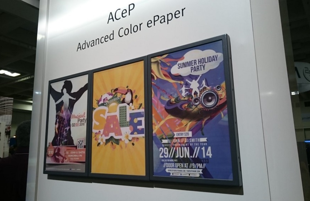 Advanced Color ePaper.