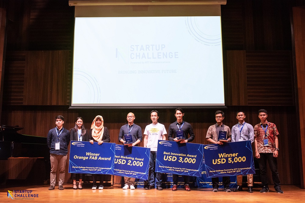 Pemenang NTT Com Startup Challenge 2018 Indonesia / NTT Communication
