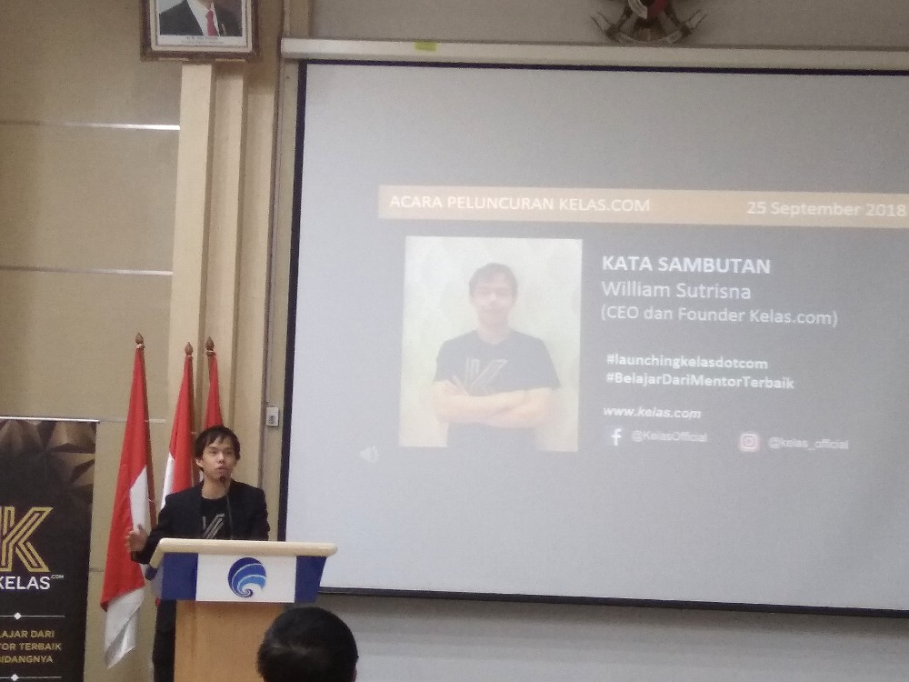 CEO Kelas.com William Sutrisna / DailySocial
