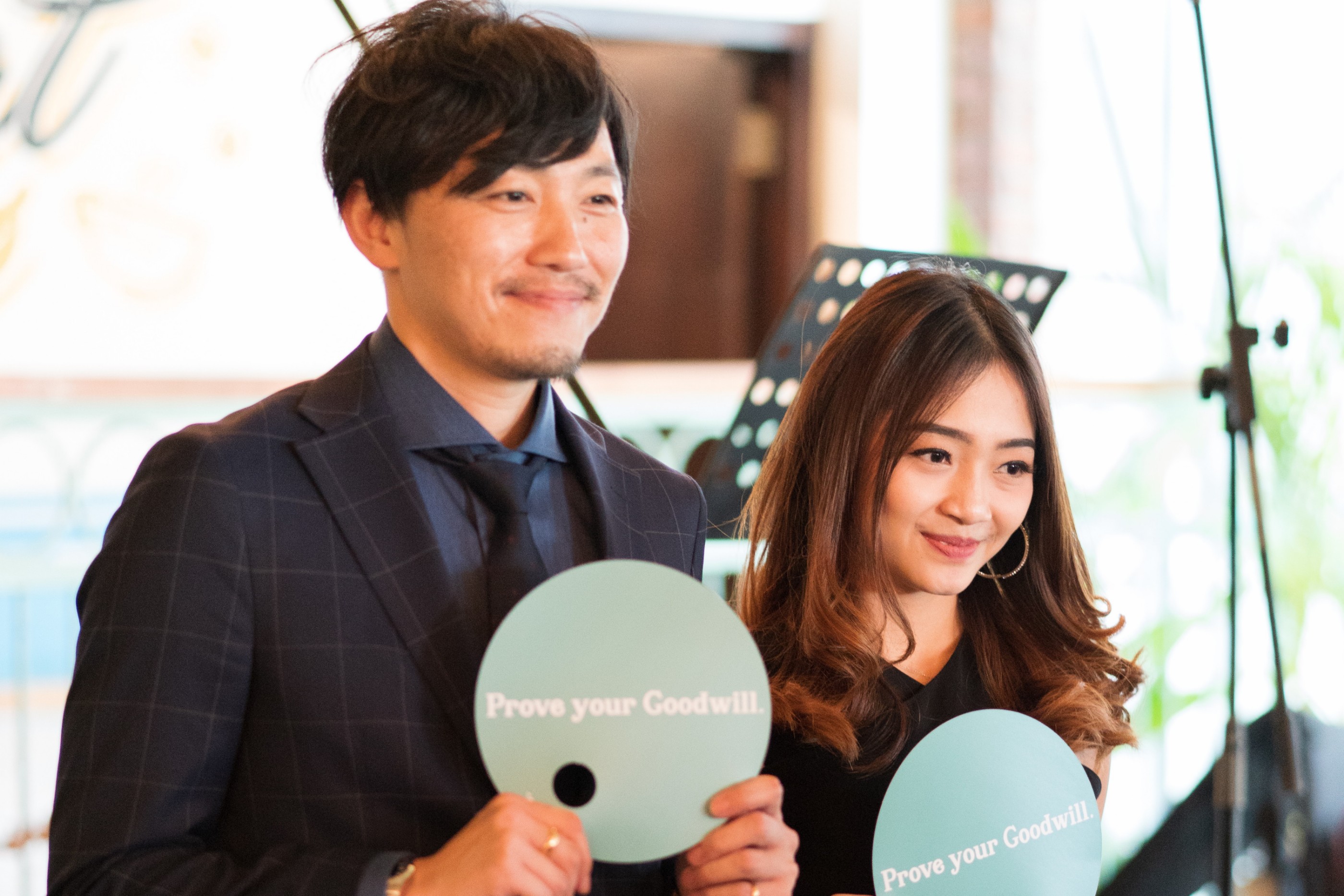 CEO MameCoin Jepang Okamoto Yasunori dan CEO MameCoin Indonesia Sendy Ariani / MameCoin