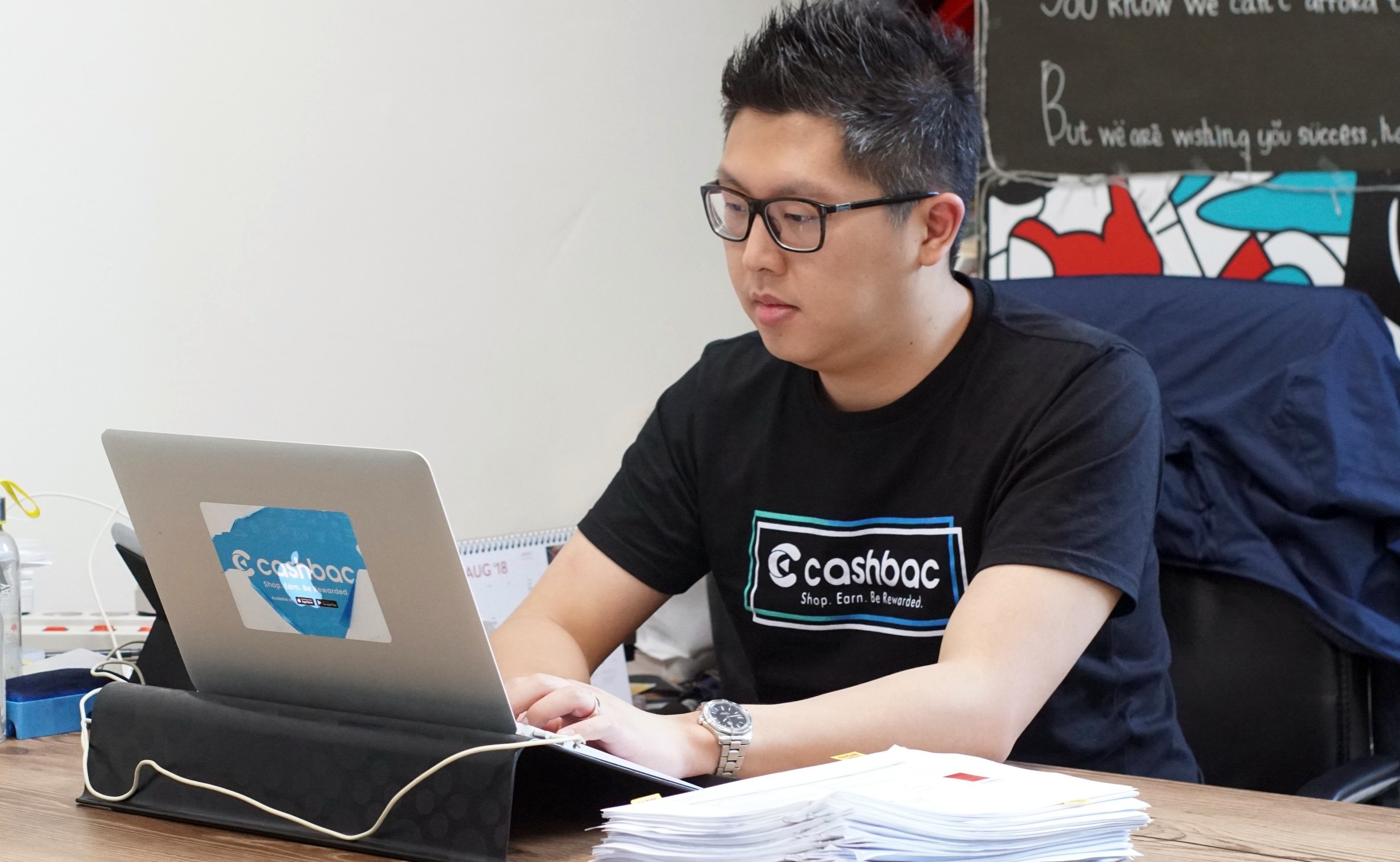 Co-Founder dan CEO Cashbac Mario Gaw / Cashbac