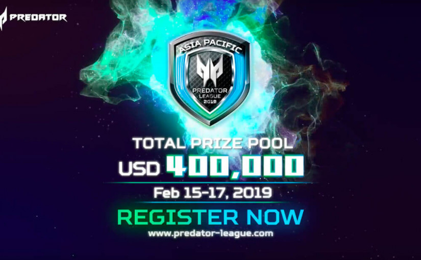 Acer Gelar Kompetisi Esports Asia Pacific Predator League 2019 di 14 Negara