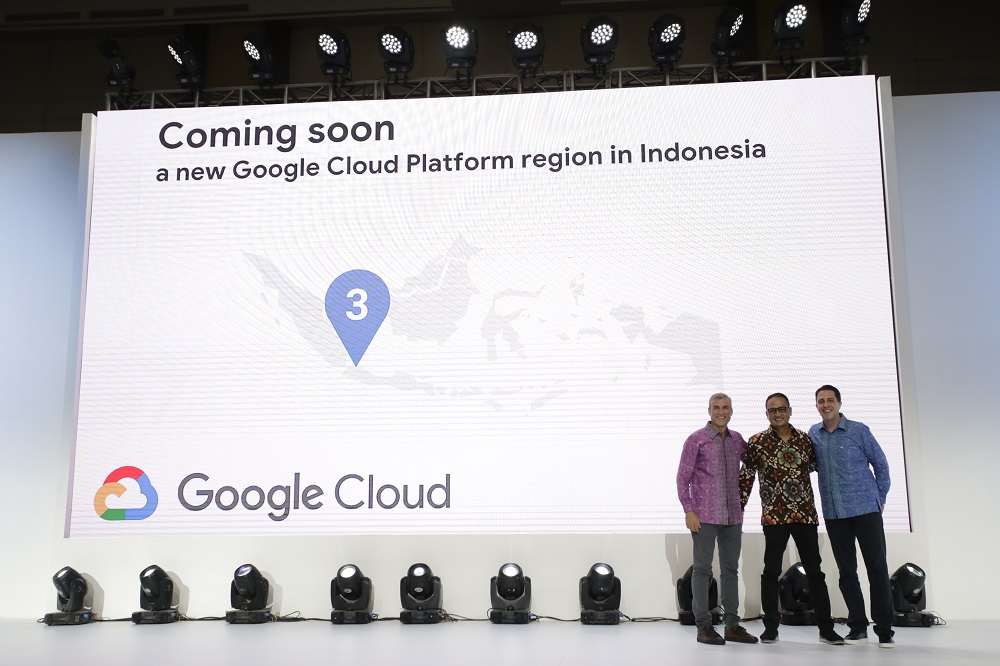 Peresmian rencana pengembangan Google Cloud Region Indonesia / Google