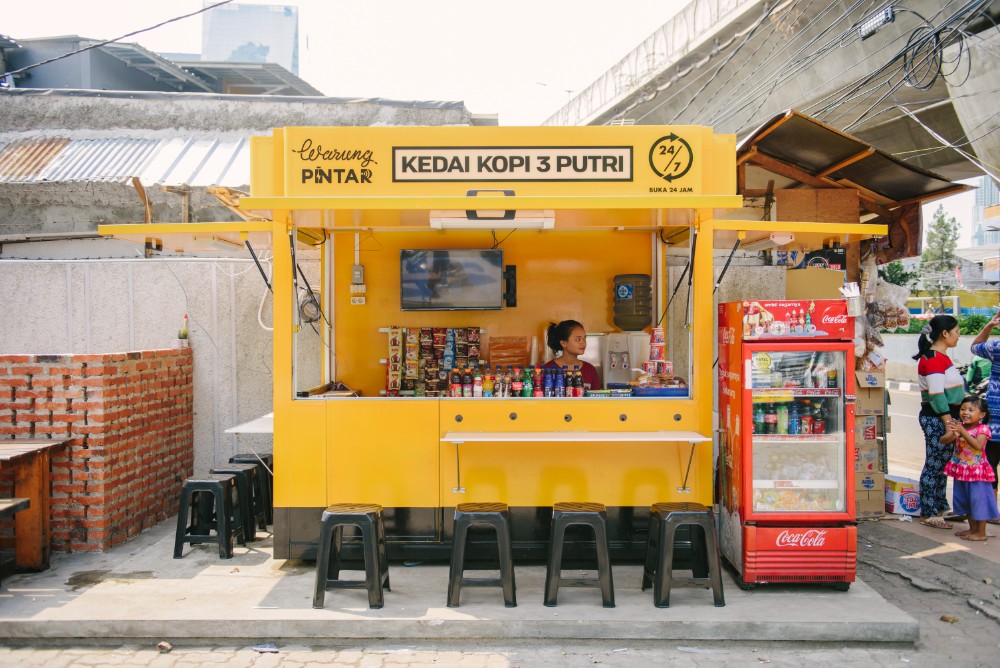 Warung Pintar sudah memiliki 700 kios mitra di Jabodetabek / Warung Pintar