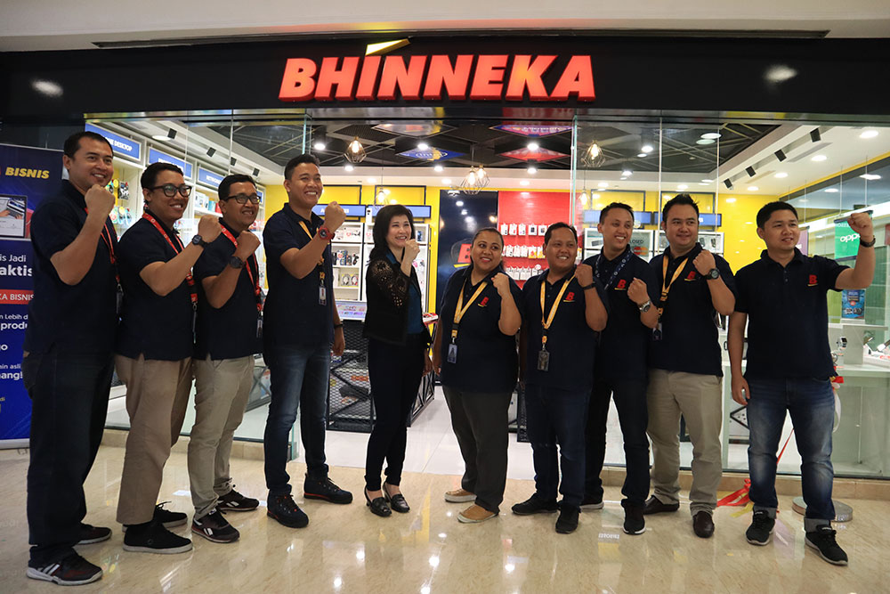 Peresmian gerai Bhinneka di Ratu Plaza, Jakarta / DailySocial
