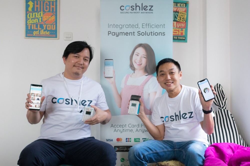 (Ki-Ka) Rahmat Bagas (CTO Cashlez) & Teddy Tee (CEO Cashlez)