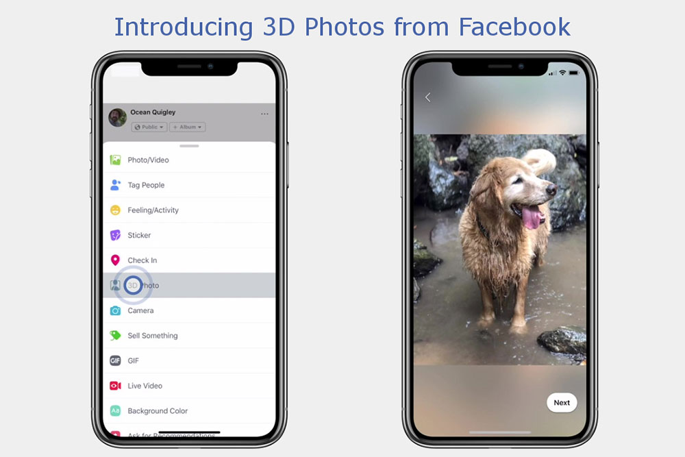 3D Photos memanfaatkan informasi depth pada foto yang diambil menggunakan fitur Portrait Mode / Facebook