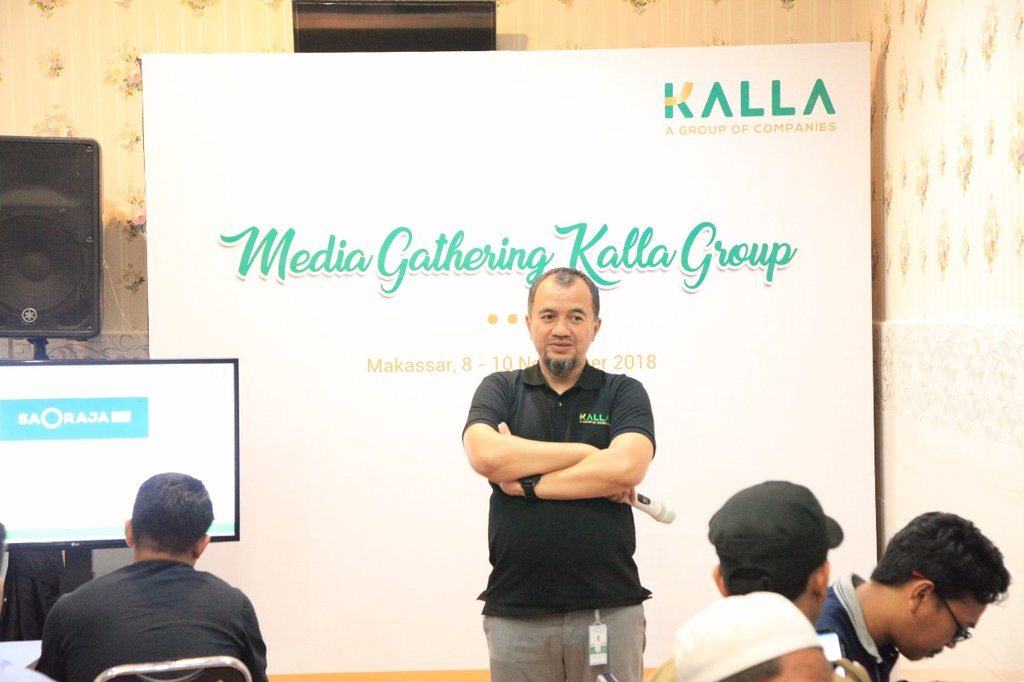 Presiden Direktur Kalla Group Solihin Jusuf Kalla / Kalla Group
