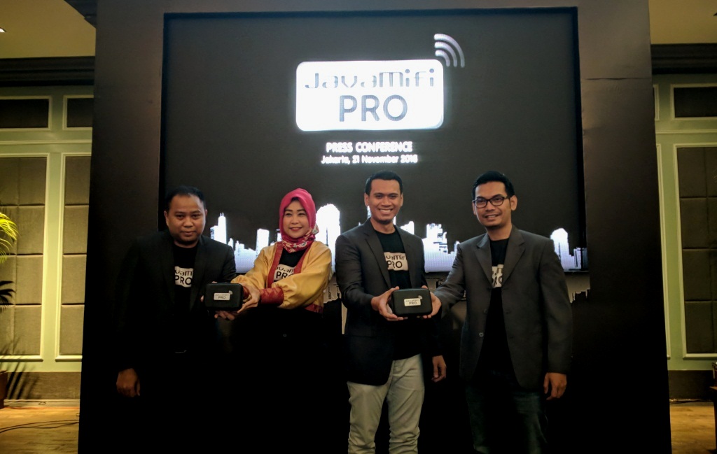 Peresmian produk terbaru JavaMifi / DailySocial