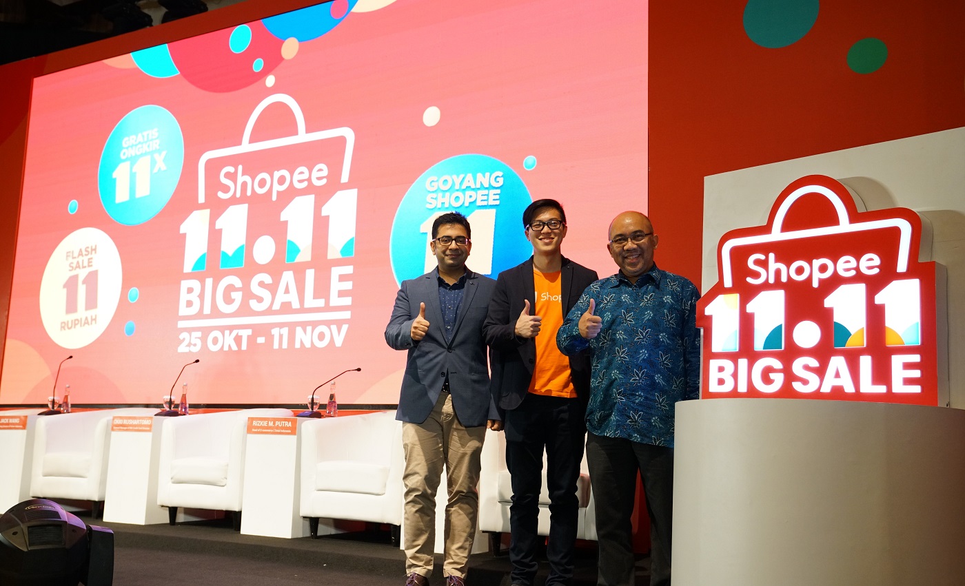 Pembukaan acara 11.11 big sale Shopee Indonesia / Shopee