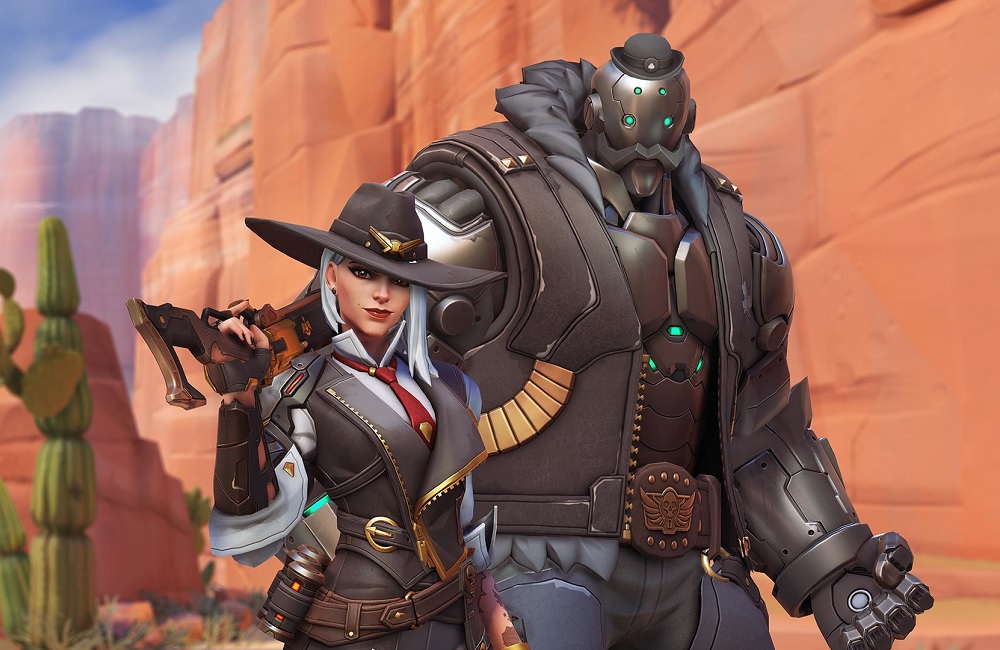Ashe dan Bob, Overwatch. for SEO