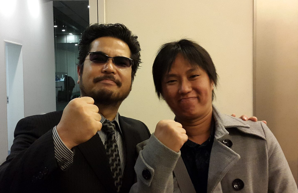 R-Tech bersama kreator Tekken, Katsuhiro Harada for SEO