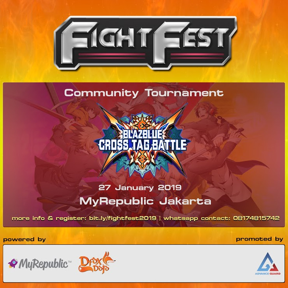 Enam Fighting Game Dipertandingkan di Fight Fest Jakarta