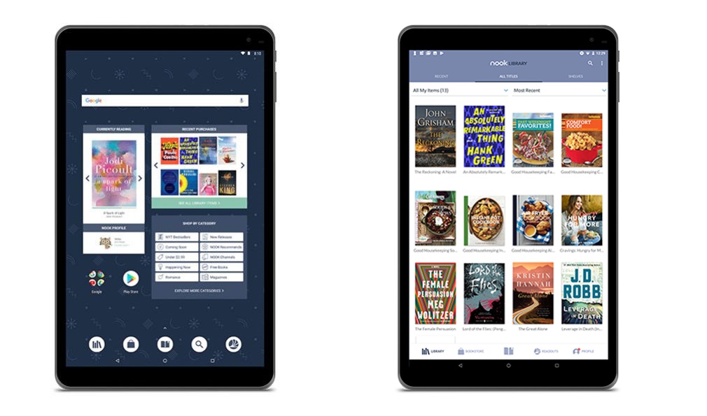 tablet Barnes & Noble Nook 10.1 ebook